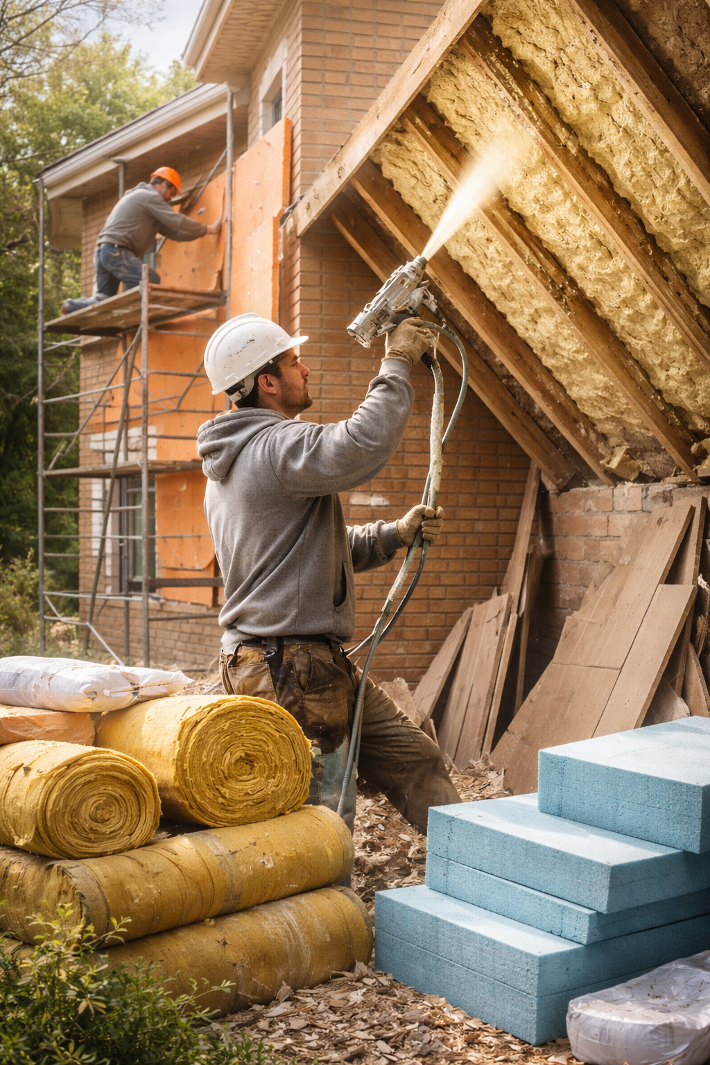 Утепление домов в Кемерово под ключ от 4371 руб/м2 | Профессионально — ТепломастерКмр